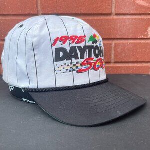 Vintage 1995 Daytona 500 Racing Hat – Pinstripe Promo Snapback Cap
